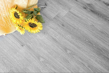 Клеевая кварцвиниловая плитка Alpine Floor Ультра (Ultra) ДУБ ПЕПЕЛЬНЫЙ ECO 5-16